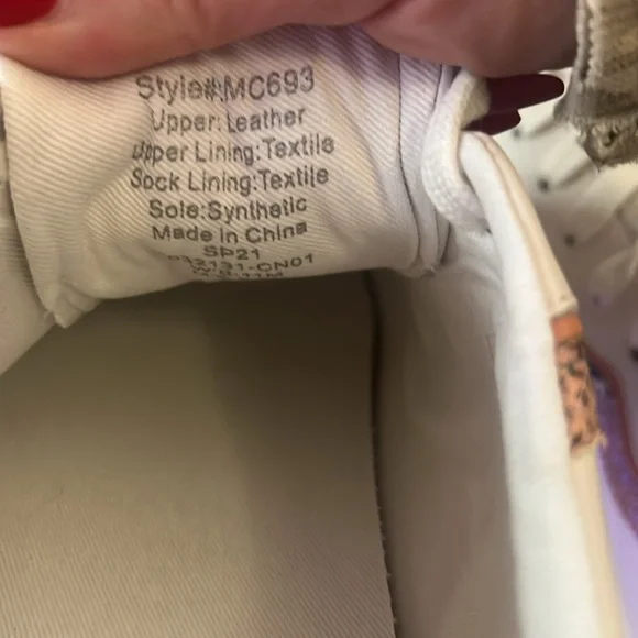 Madewell Sidewalk Wavy low top sneaker size 11 - Picture 5 of 10